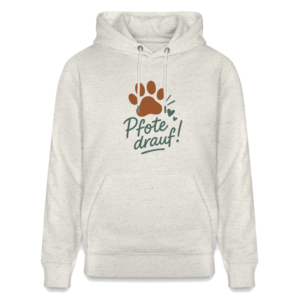 Bio-Hoodie „Pfote drauf!“ – Unisex & ultra cozy