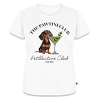 Frauen Premium T-Shirt „The Pawtini Club“ – Dackel trifft Martini-Charme-petllective