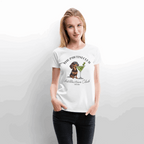 Frauen Premium T-Shirt „The Pawtini Club“ – Dackel trifft Martini-Charme-petllective