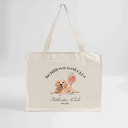 Recycled Tote Bag „Retriever Rosé Club“ – stylisch & fair-petllective