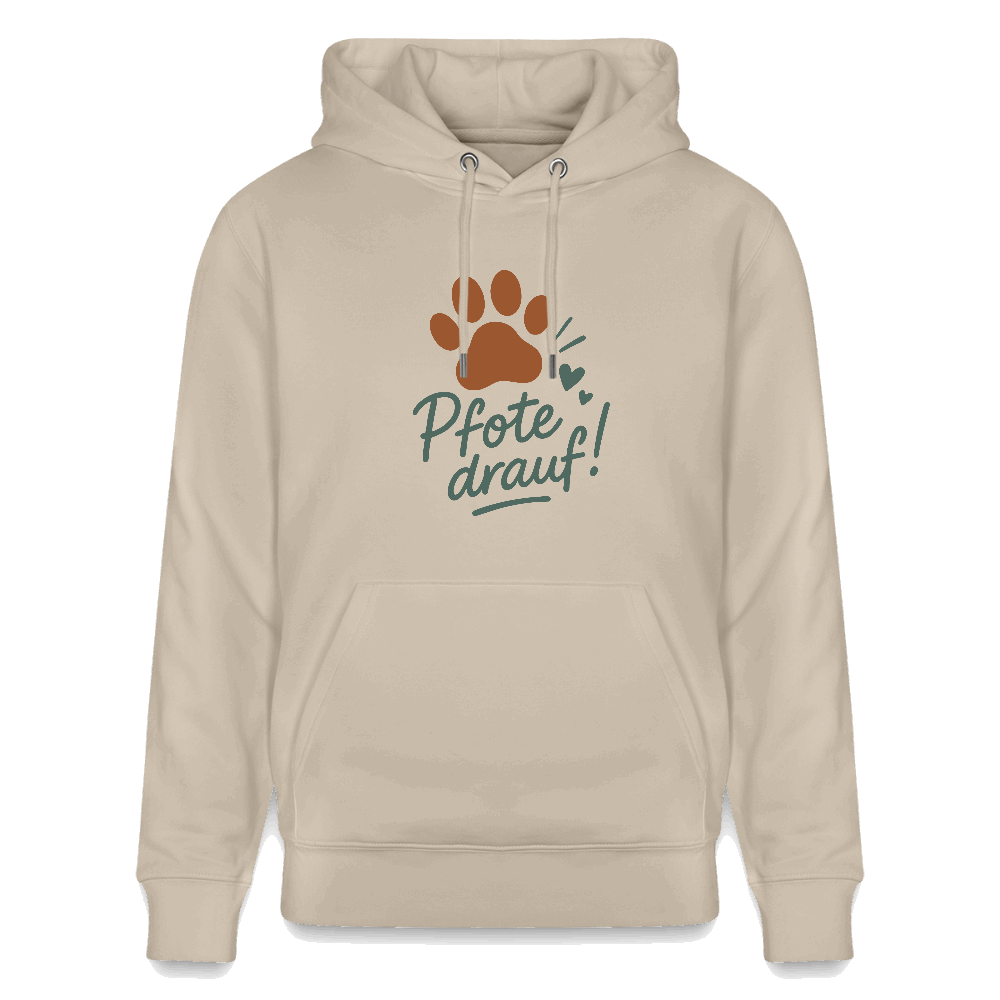 Bio-Hoodie „Pfote drauf!“ – Unisex & ultra cozy