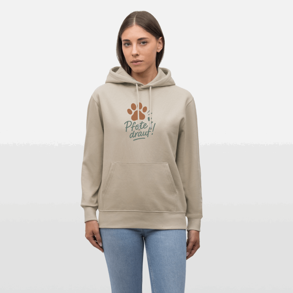 Bio-Hoodie „Pfote drauf!“ – Unisex & ultra cozy-petllective