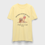 Unisex T-Shirt „Retriever Rosé Club“ – Bio-Shirt mit Hunde-Charme-petllective