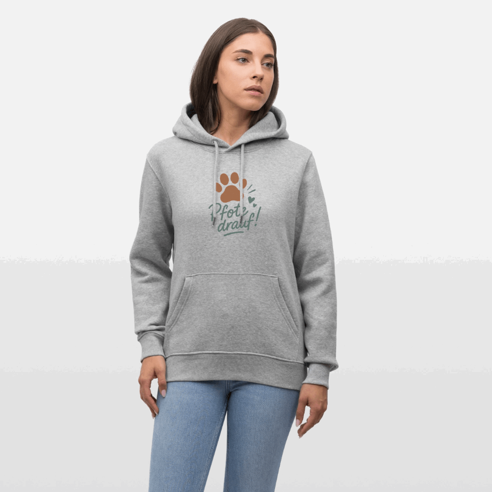 Bio-Hoodie „Pfote drauf!“ – Unisex & ultra cozy-petllective