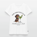 V-Neck Bio-Shirt „The Pawtini Club“ – feminin & fair-petllective