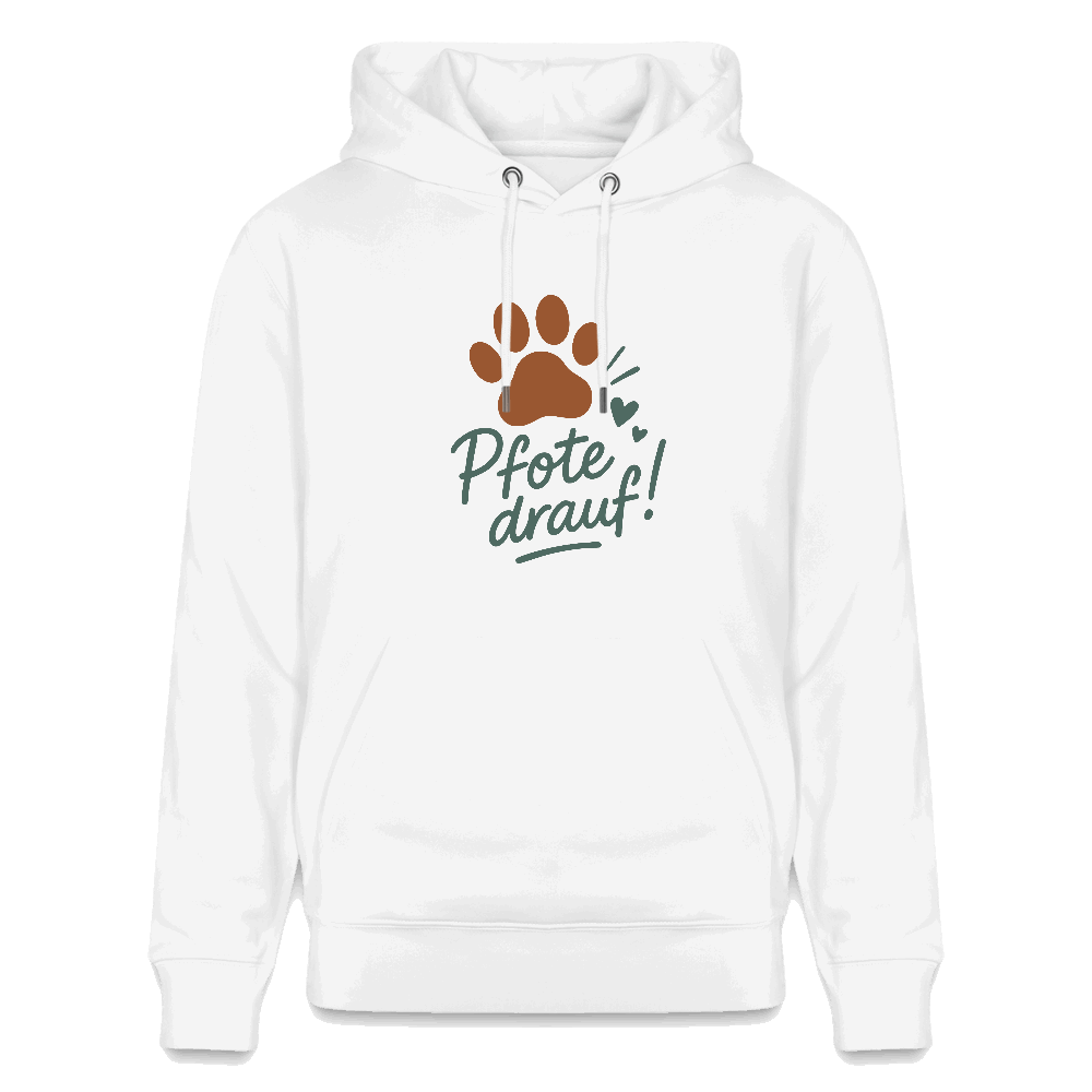 Bio-Hoodie „Pfote drauf!“ – Unisex & ultra cozy-petllective