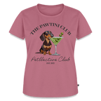 Frauen Premium T-Shirt „The Pawtini Club“ – Dackel trifft Martini-Charme-petllective