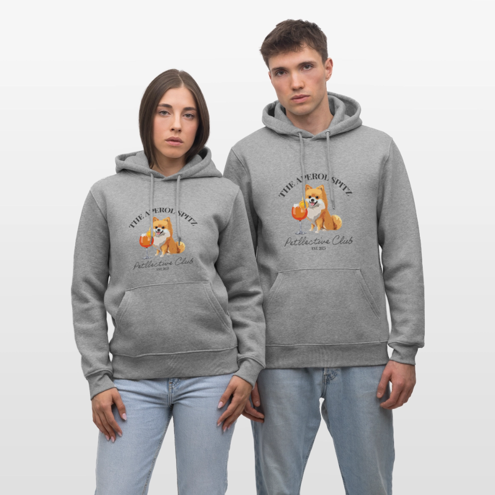 Stanley/Stella Unisex Bio-Hoodie CRUISER - Hellgrau marmoriert