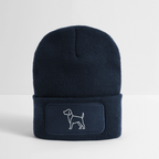 Recycelte Patch Beanie - Labrador - French Navy