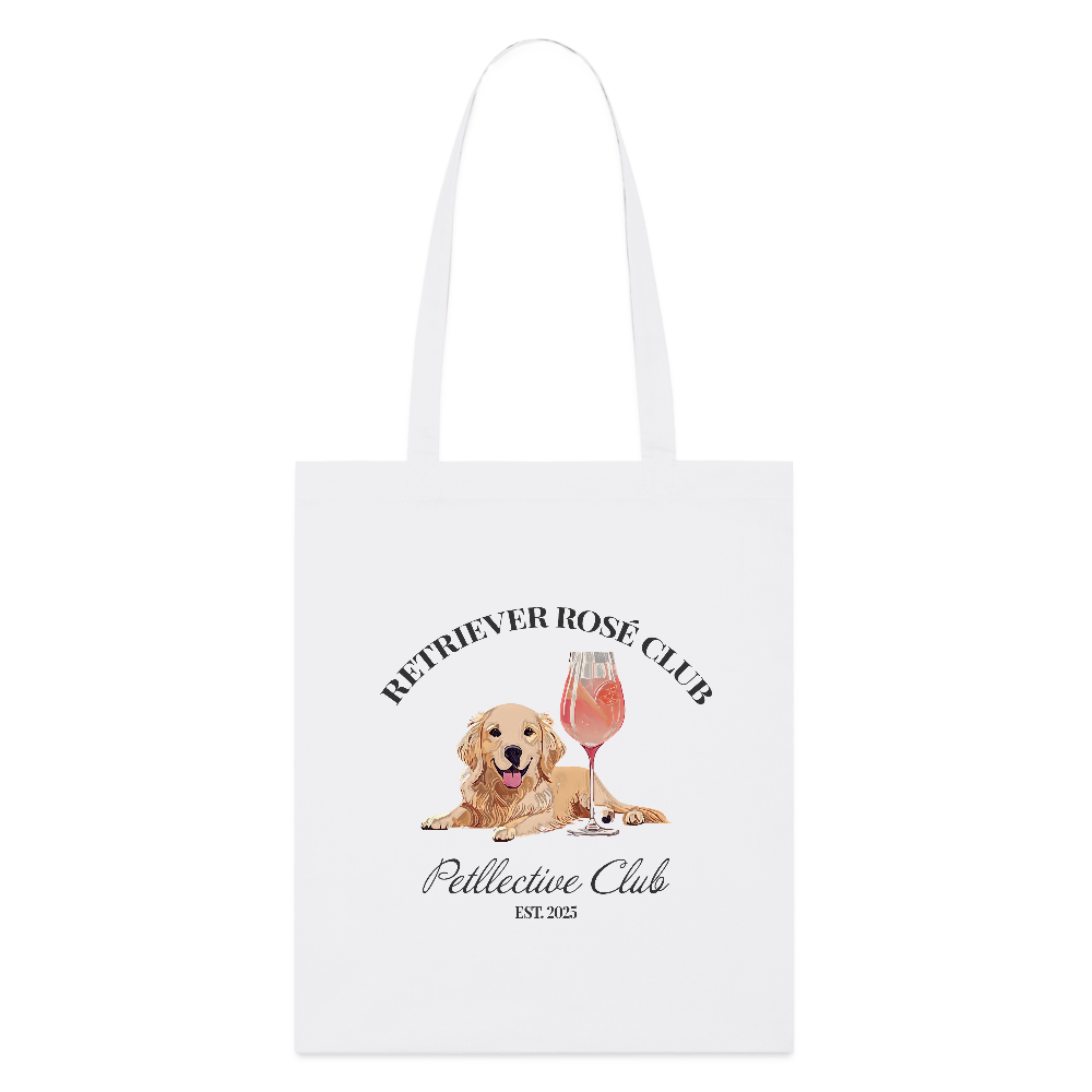 Bio-Stoffbeutel „Retriever Rosé Club“ – leicht & liebenswert-petllective
