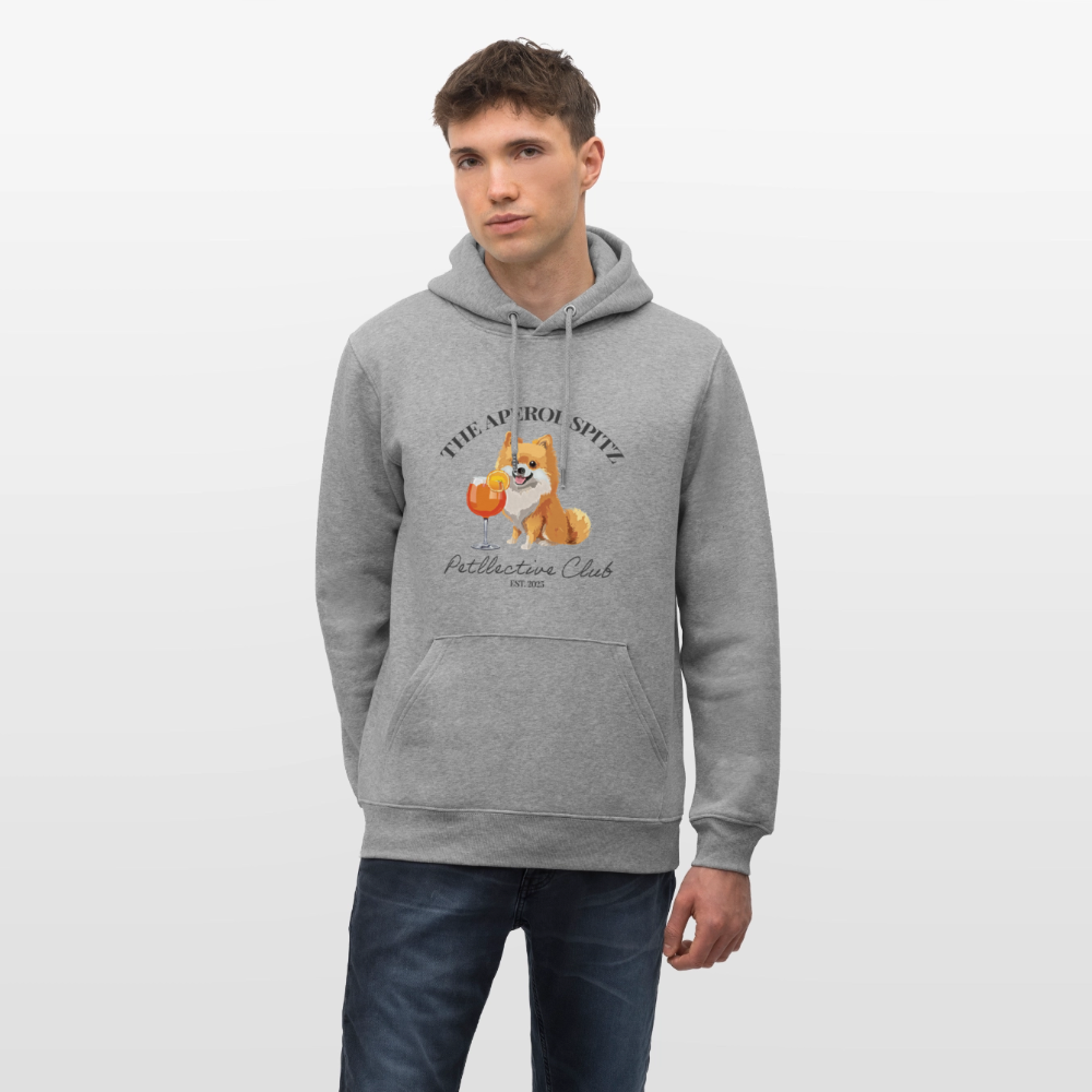 Stanley/Stella Unisex Bio-Hoodie CRUISER - Hellgrau marmoriert