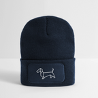 Recycelte Patch Beanie - French Navy