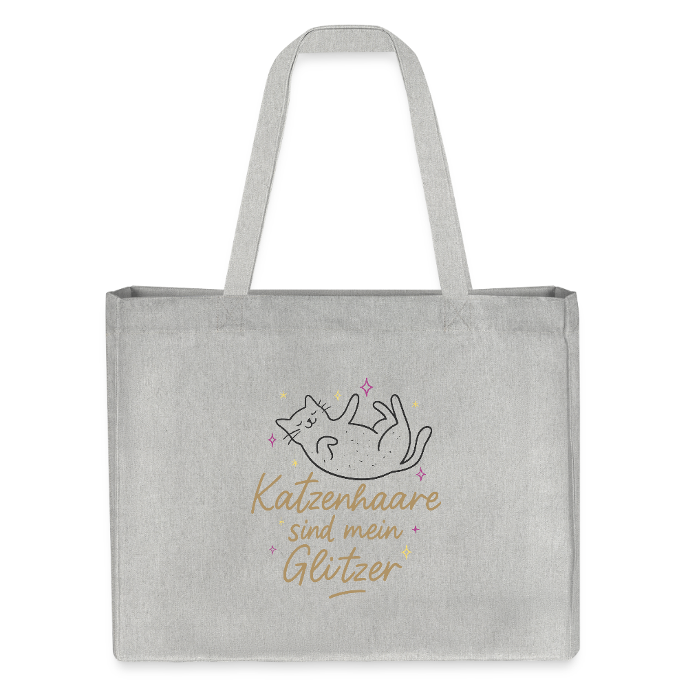 Stanley/Stella recycelter Shopping Bag - Grau meliert