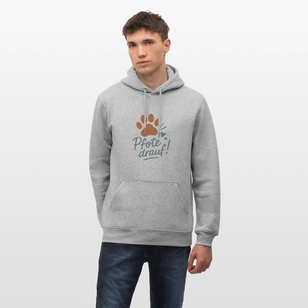 Stanley/Stella Unisex Bio-Hoodie CRUISER - Grau meliert