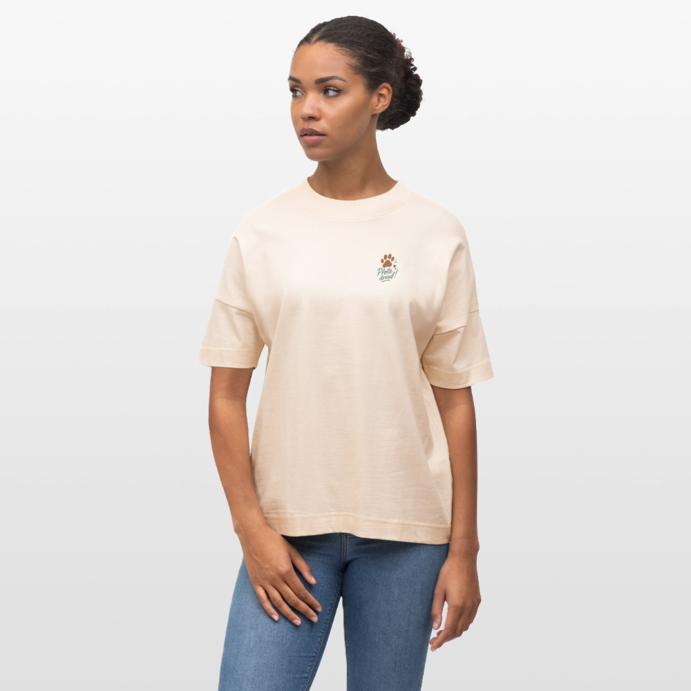 Stanley/Stella Oversized Unisex Bio T-Shirt Blaster - Weißgrau