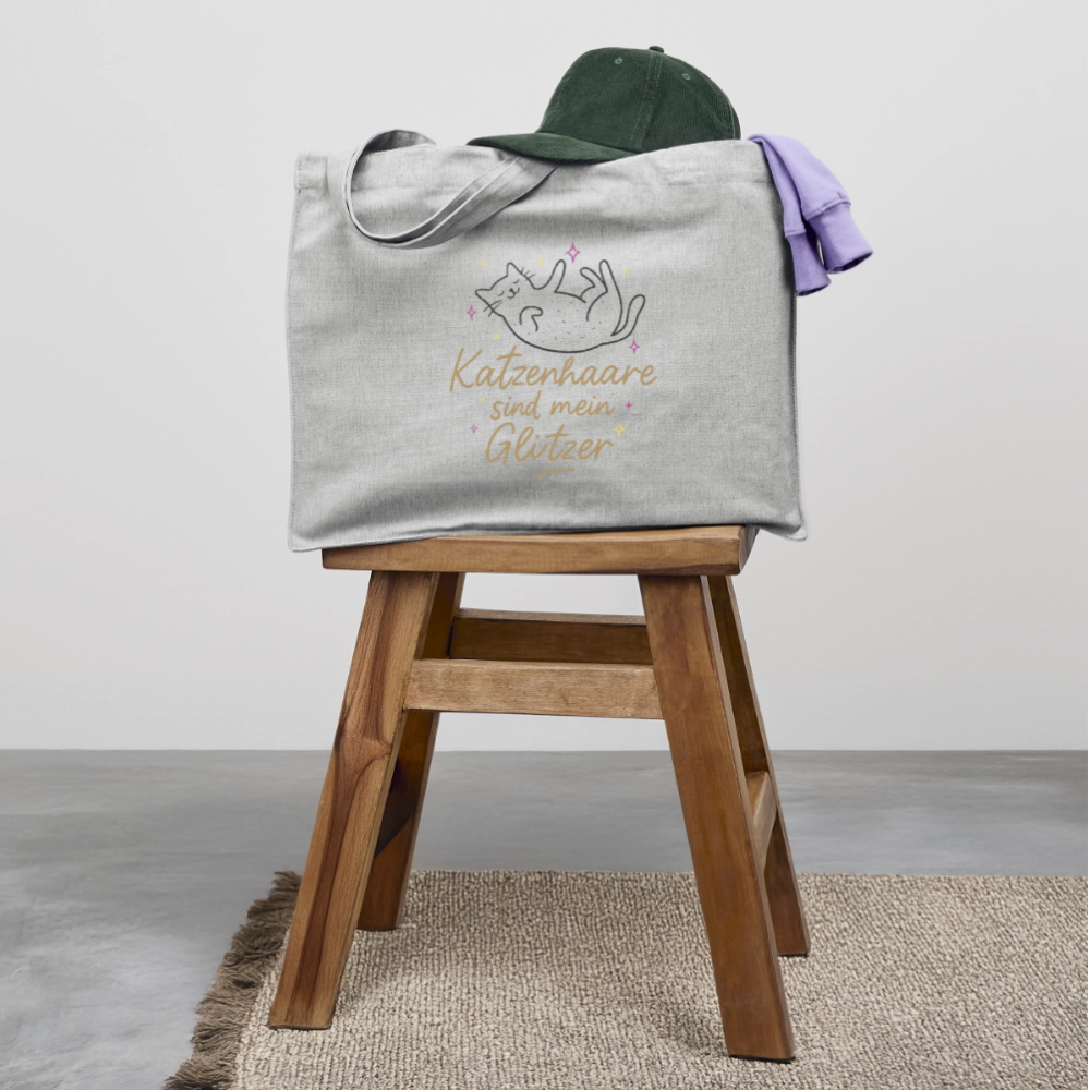 Stanley/Stella recycelter Shopping Bag - Grau meliert