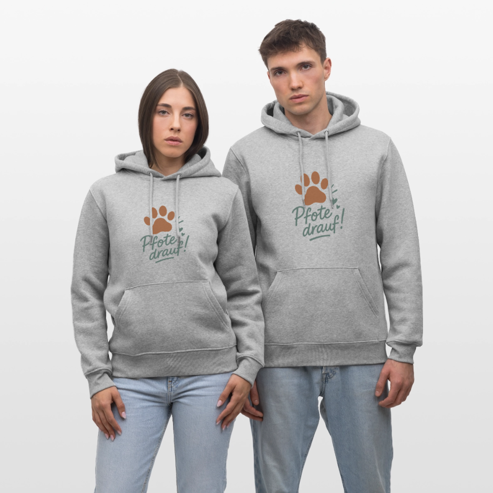 Stanley/Stella Unisex Bio-Hoodie CRUISER - Grau meliert