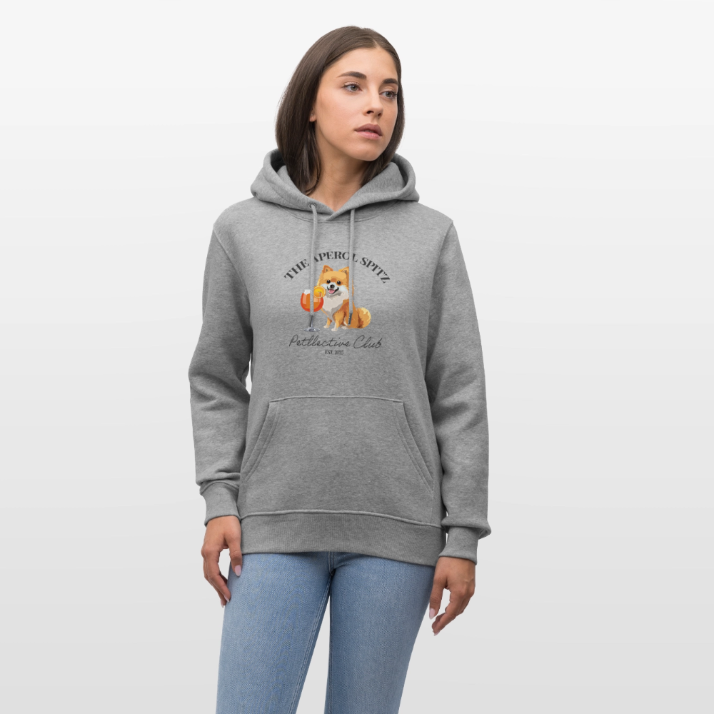 Stanley/Stella Unisex Bio-Hoodie CRUISER - Hellgrau marmoriert