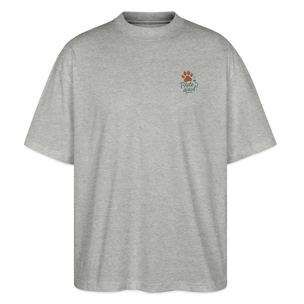 Stanley/Stella Oversized Unisex Bio T-Shirt Blaster - Grau meliert