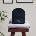 Recycelte Patch Beanie - Labrador - French Navy