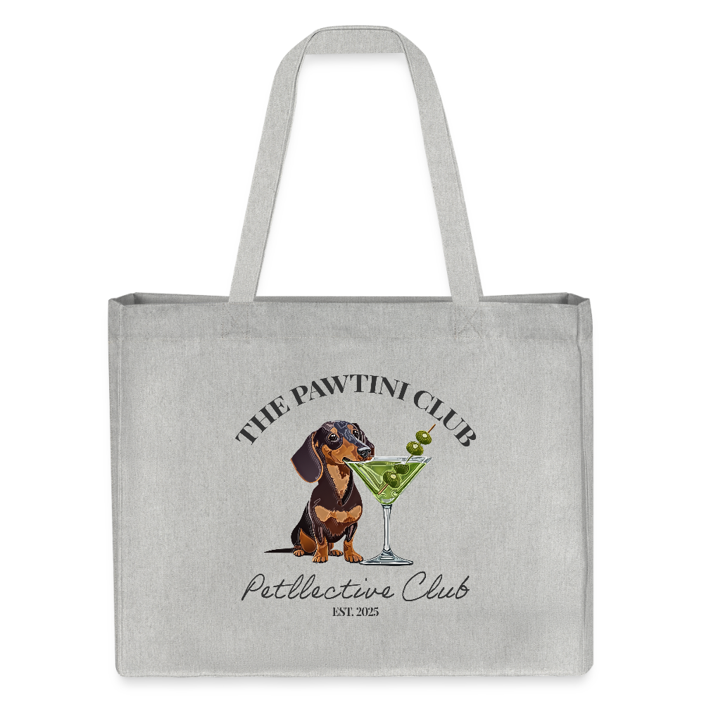 Stanley/Stella recycelter Shopping Bag - Grau meliert