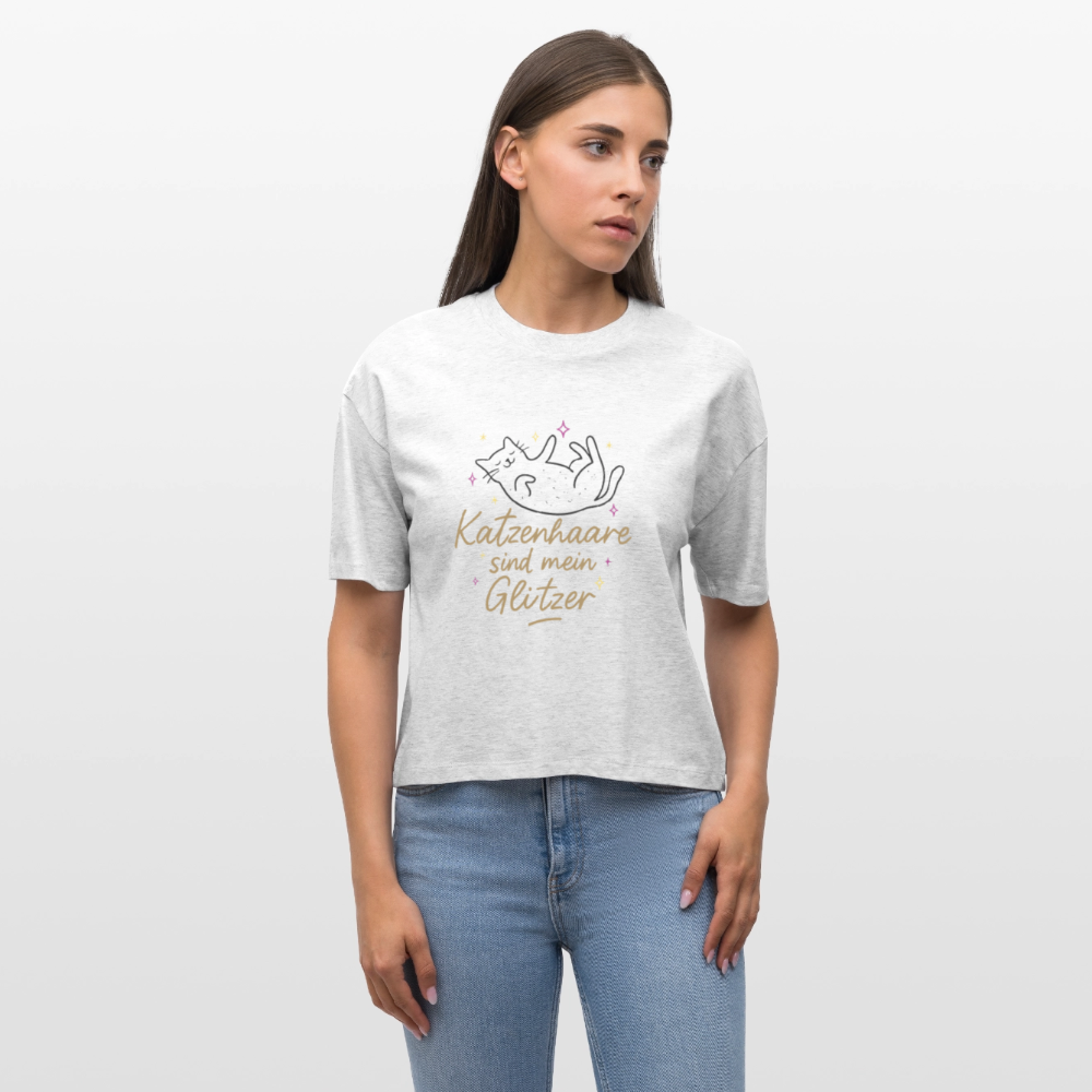 Stanley/Stella Frauen Boxy Bio-T-Shirt Nova - Weiß meliert