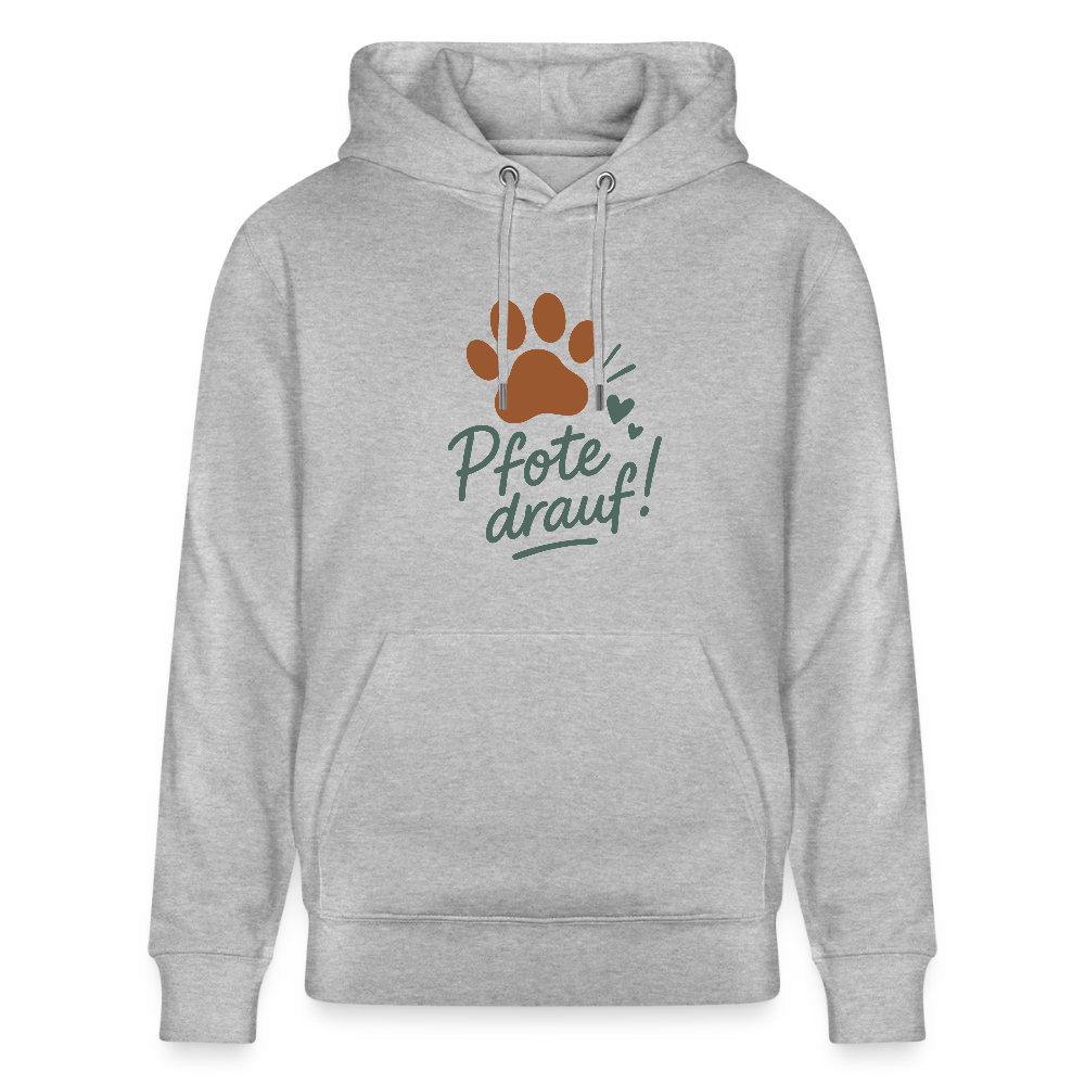 Stanley/Stella Unisex Bio-Hoodie CRUISER - Grau meliert
