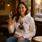 Hoodie „Pawsecco Club“ – Unisex Kapuzenpullover aus Bio-Baumwolle-petllective