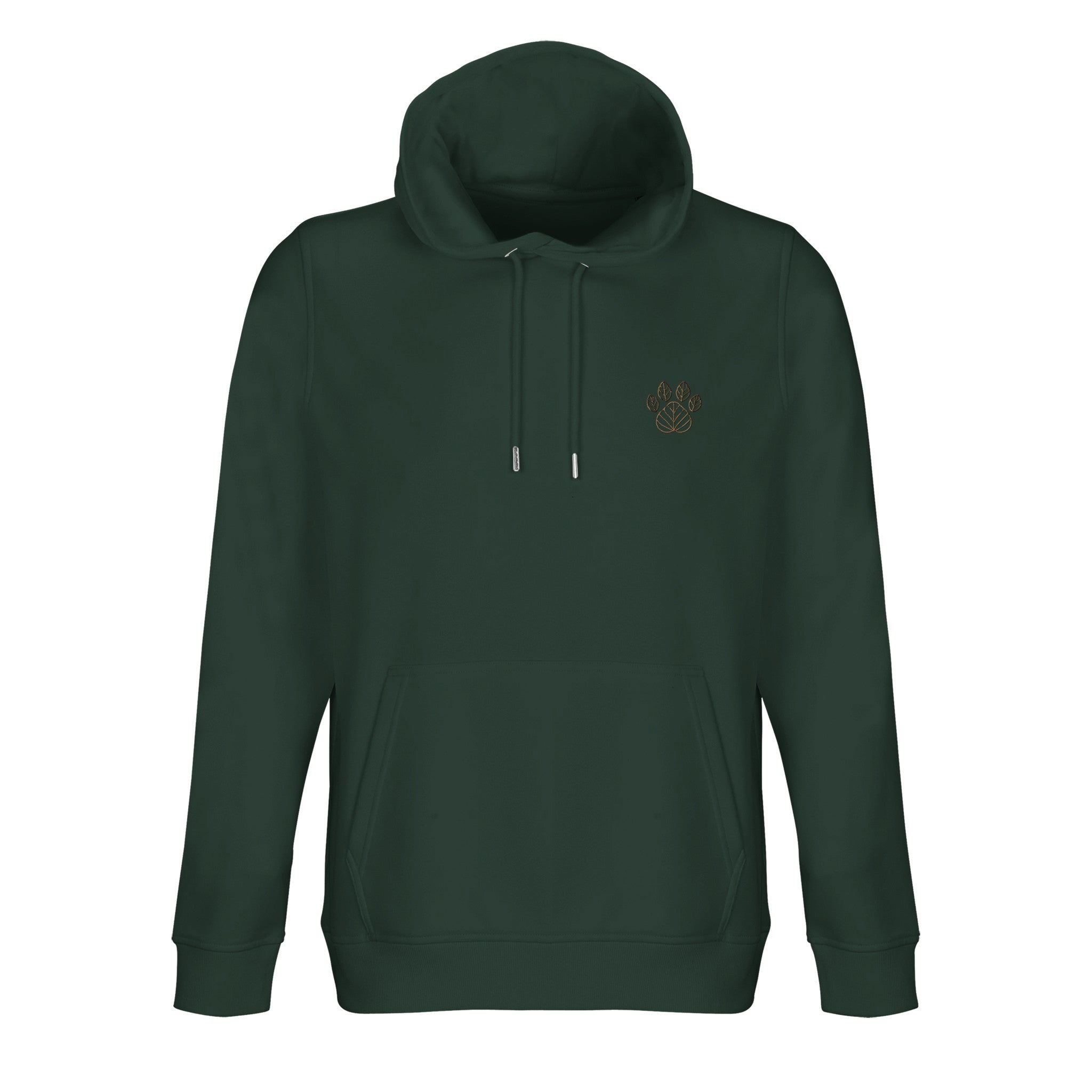 Unisex Hoodie mit gestickter Herbstpfote – Nachhaltig & Fair-petllective