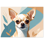 Chihuahua Chic: Moderne Kunstdrucke für Hundeliebhaber*innen – Erhältlich in verschiedenen Größen-petllective