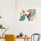 Chihuahua Chic: Moderne Kunstdrucke für Hundeliebhaber*innen – Erhältlich in verschiedenen Größen-petllective