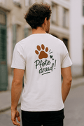 Bio-T-Shirt „Pfote drauf!“ – nachhaltig & mit Haltung