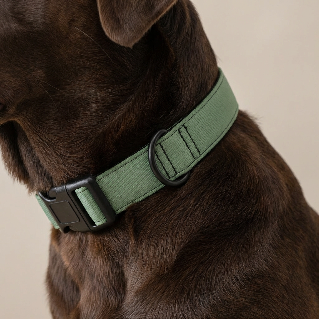 Hundehalsband – Edition 2025 Sage – verstellbar