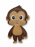 BUDDY. Hundespielzeug aus Leder "Affe"