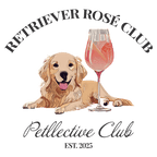 Recycled Tote Bag „Retriever Rosé Club“ – stylisch & fair-petllective