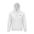 Unisex-Hoodie mit gesticktem Löwe-Emblem auf der Brust, minimalistisches nachhaltiges Design von Petllective