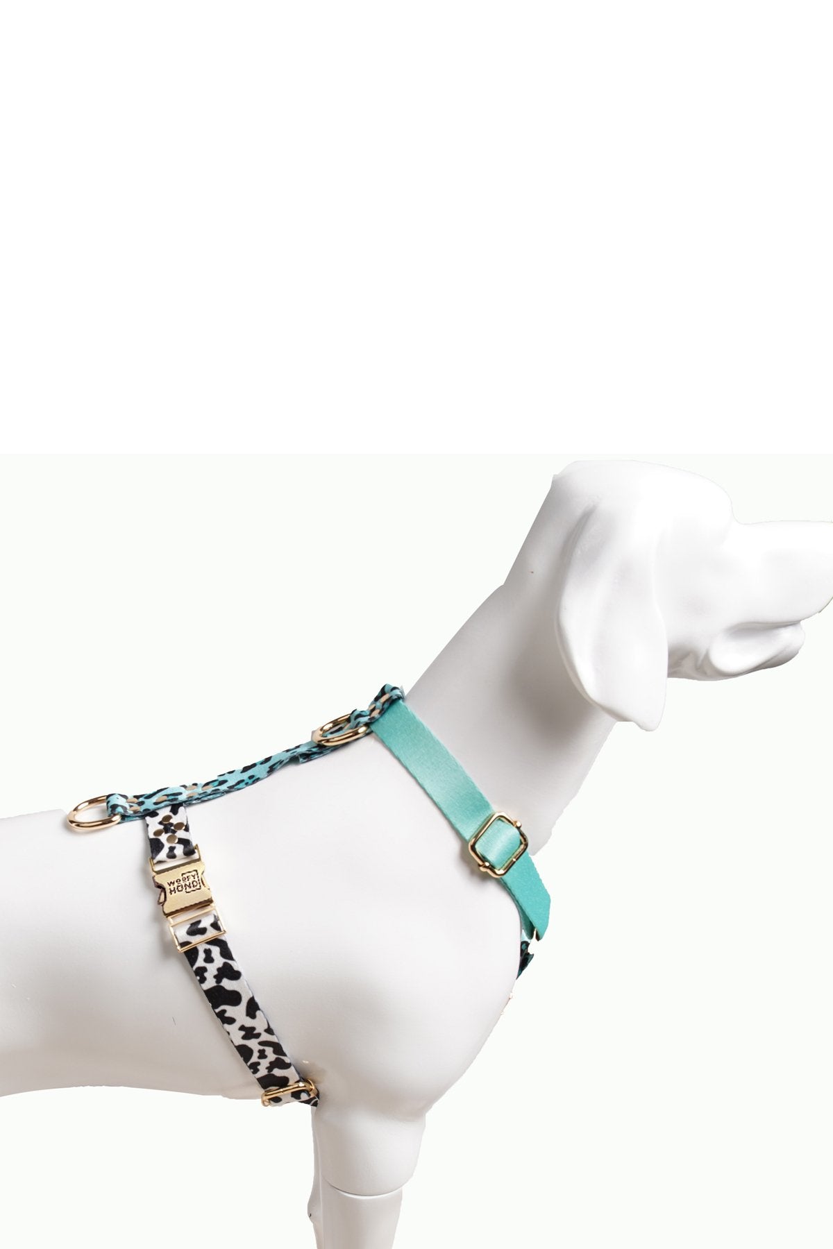 Hundegeschirr Aqua-Camo