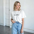 Heavyweight Unisex T-Shirt „Dog Mom“ – fair, stilvoll-petllective