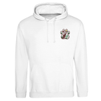 Wanderlust Unisex College Hoodie mit gesticktem Pfoten-Motiv – Design für Abenteurer-petllective