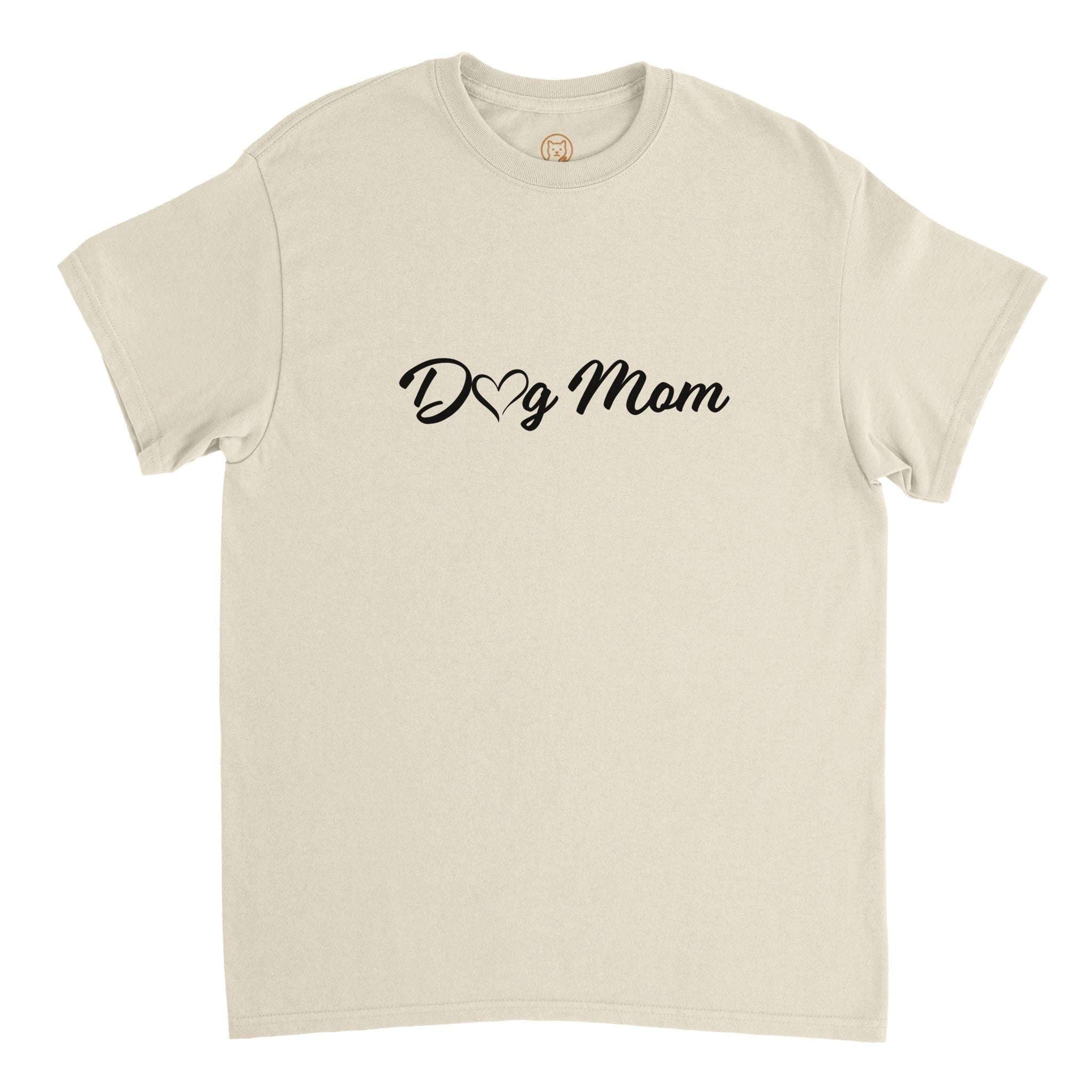 Heavyweight Unisex T-Shirt „Dog Mom“ – fair, stilvoll-petllective