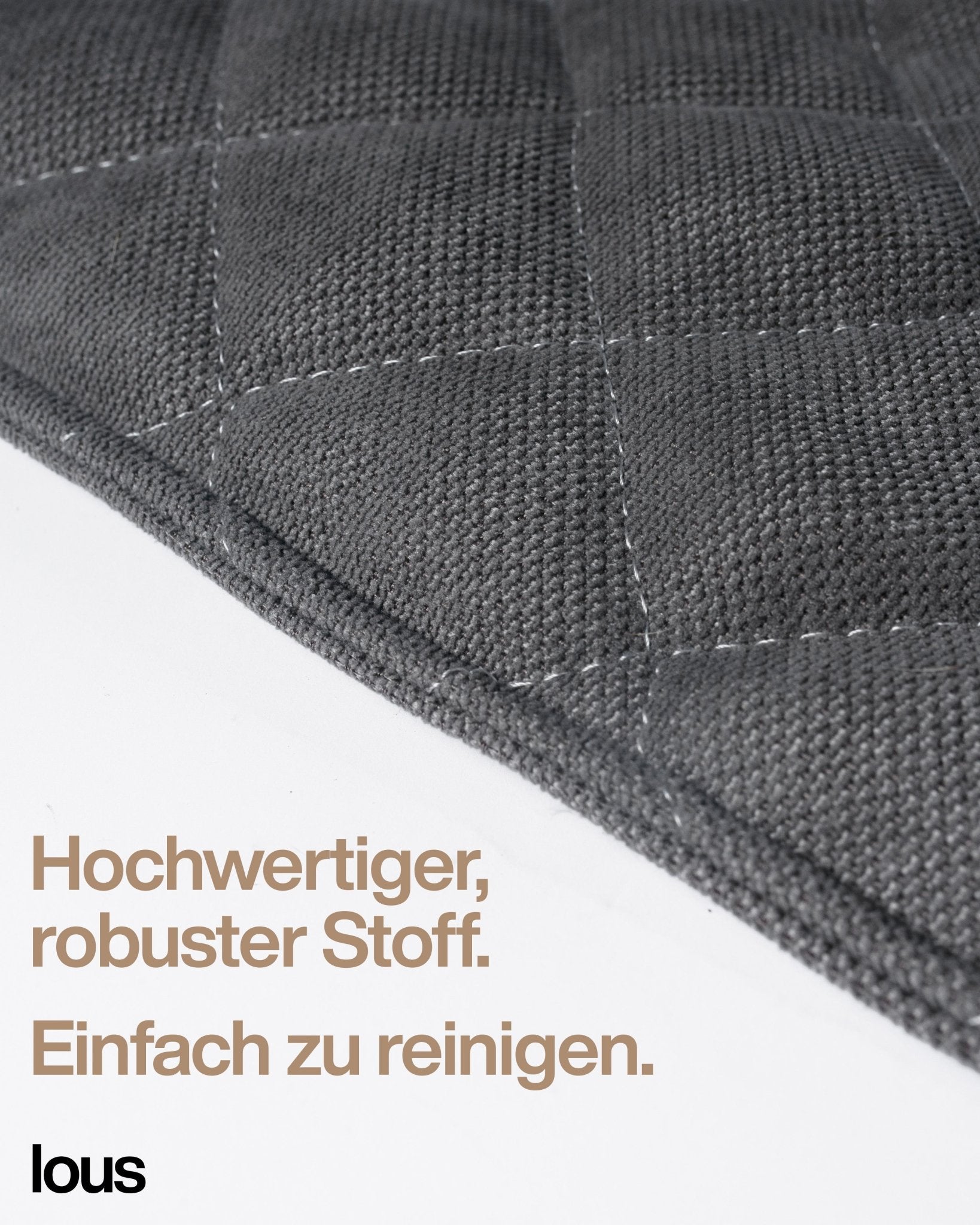 Lou's große und stilvolle Hundedecke