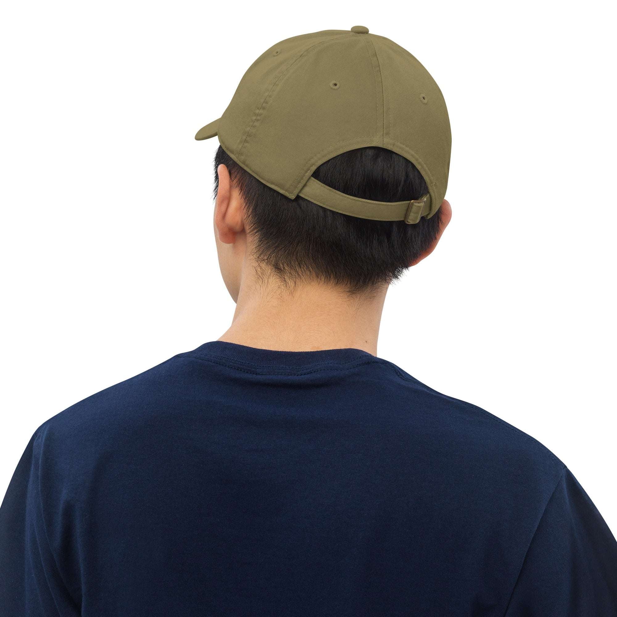 Bio-Dad-Cap mit Dackel-Stickerei-petllective